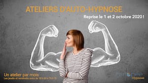 Reprise des ateliers de formation à l'auto-hypnose le 1 et 2 octobre 2020 !