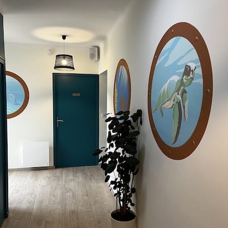 Couloir cabinet Canopée Hypnose de Nyons