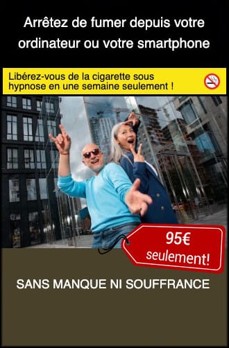 Votre arrêt du tabac sous hypnose en 8 jours via internet !